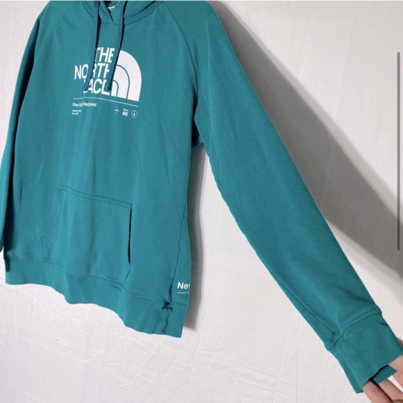 The North Face Teal Pullover Never Stop Exploring Hoodie L - Picture 10 of 15